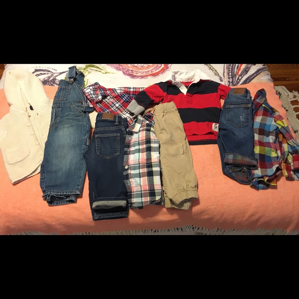 Baby Gap Boy's jeans, collared shirt & more bundle